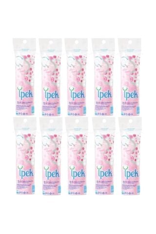 İpek Disk Makyaj Temizleme Pamuğu 70'li X12 Adet