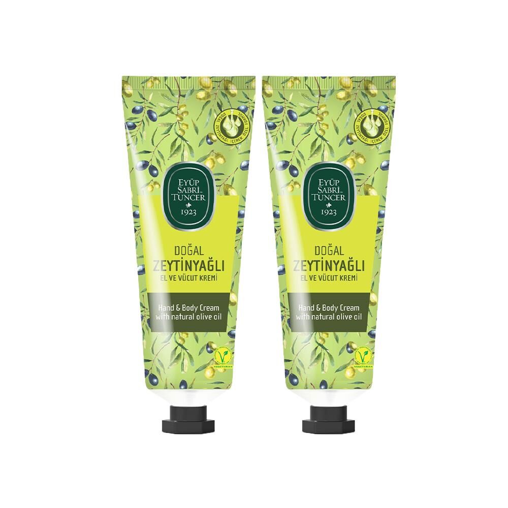 Eyüp Sabri Tuncer Doğal Zeytinyağlı El Ve Vücut Kremi 50 ML x 2