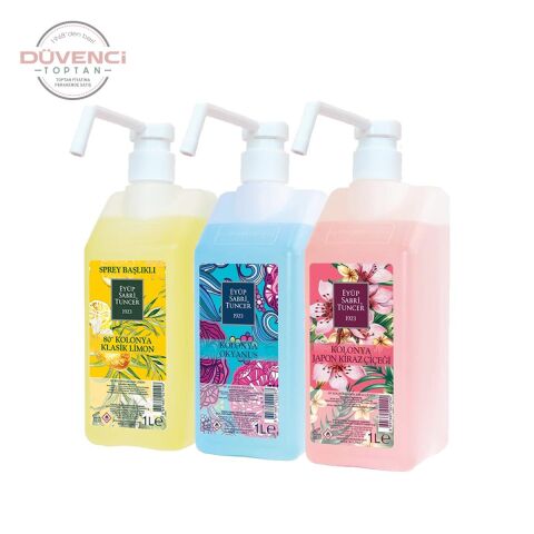 Eyüp Sabri Tuncer Klasik Limon, Okyanus ve Japon Kiraz Çiçeği Kolonyası Sprey Başlıklı