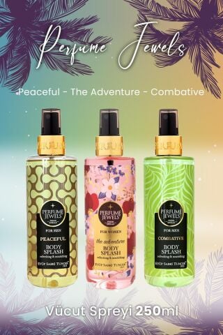 Eyüp Sabri Tuncer Vücut Spreyi Peaceful, The Adventure ve Combative