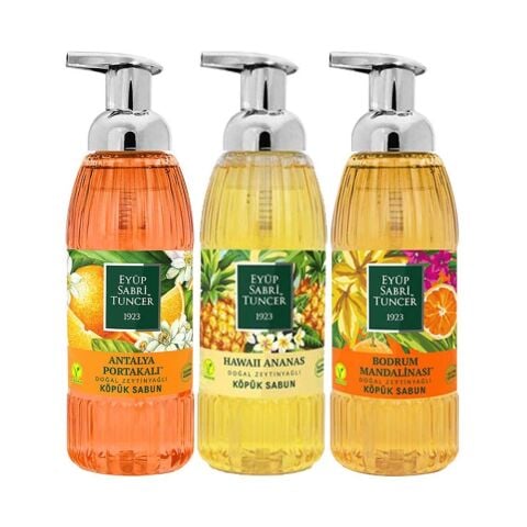Eyüp Sabri Tuncer Ananas, Portakal, Mandalina Köpük Sabun 500 ml