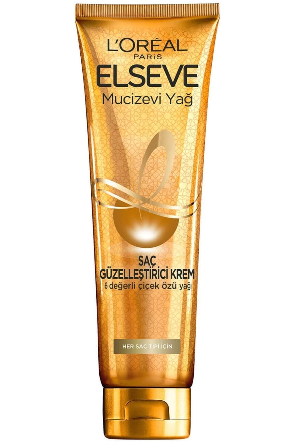 Elseve Mucizevi Yağ Saç Güzelleştirici Krem Tüm Saçlar Için 150ml