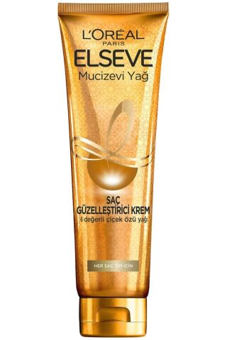 Elseve Mucizevi Yağ Saç Güzelleştirici Krem Tüm Saçlar Için 150ml