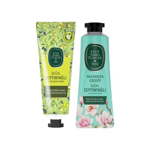 Eyüp Sabri Tuncer Doğal Zeytinyağlı ve Manolya Çiçeği El Ve Vücut Kremi 50 ML