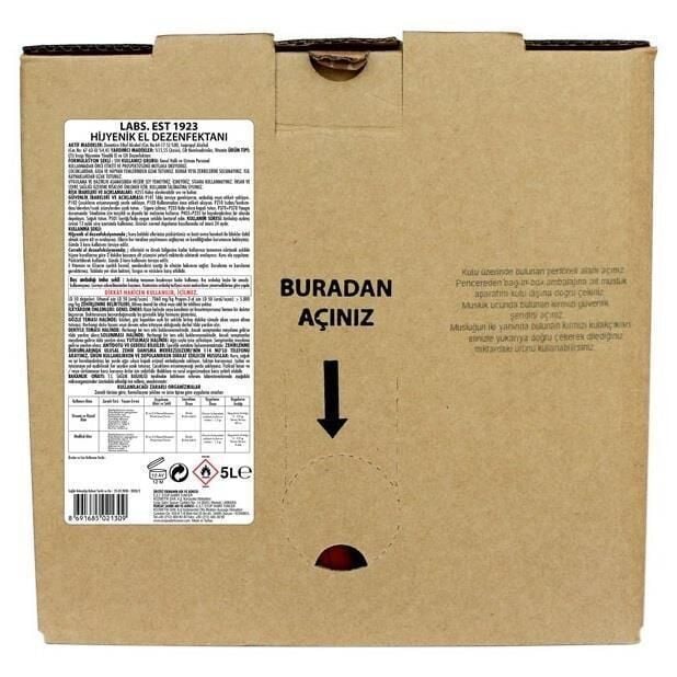 Eyüp Sabri Tuncer Labs El Dezenfektanı 5 lt