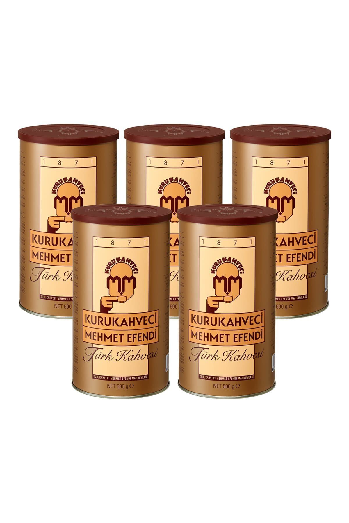 Kurukahveci Mehmet Efendi Türk Kahvesi 500 Gr X 5 Adet