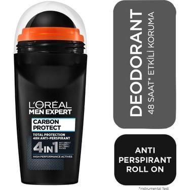 Loreal Paris Men Expert Carbon Protect Erkek Roll On 50 ml
