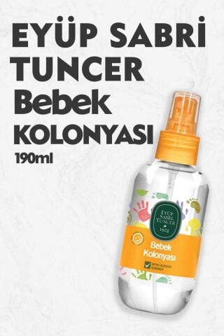 Eyüp Sabri Tuncer Bebek Kolonyası 190 ml