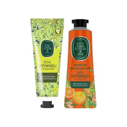 Eyüp Sabri Tuncer Doğal Zeytinyağlı ve Bodrum Mandalinası El Ve Vücut Kremi 50 ML