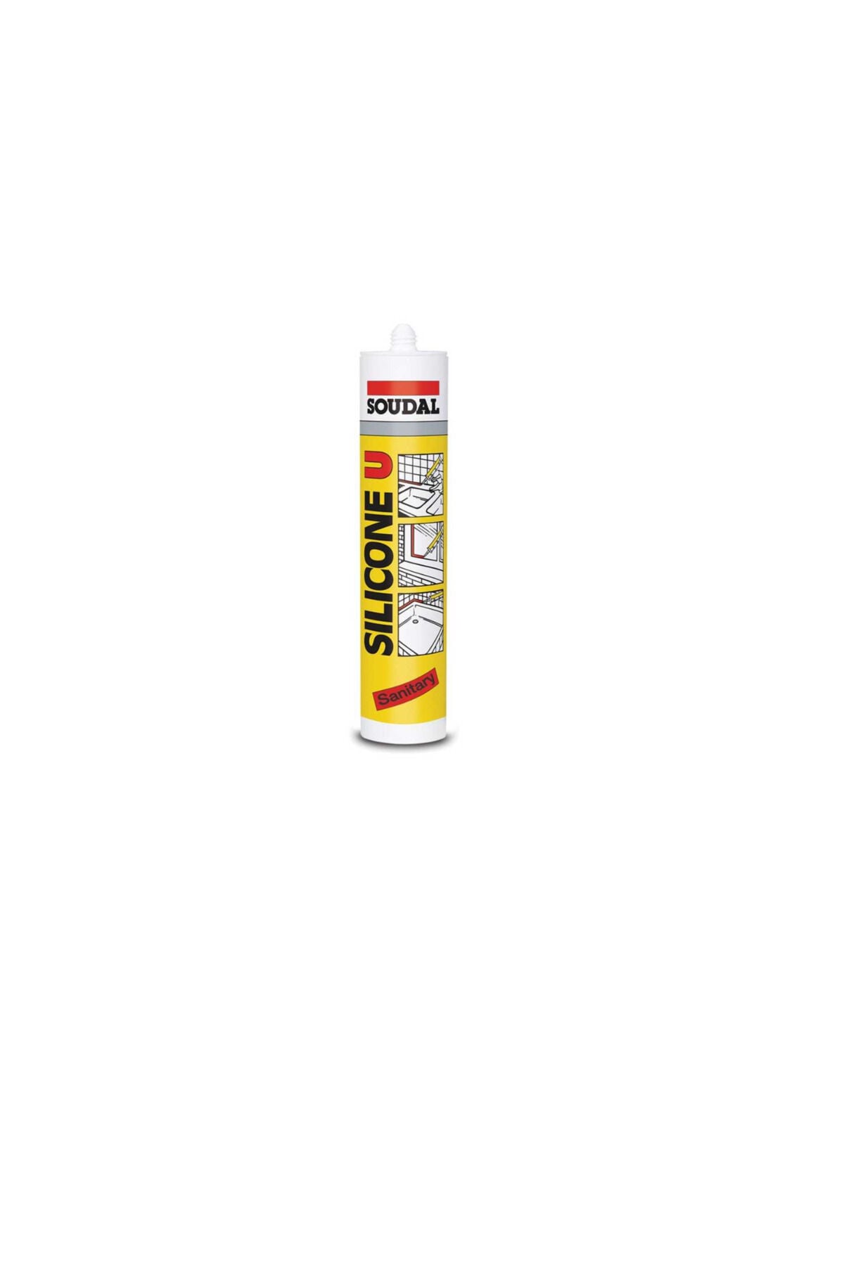 Selsil Genel Amaçlı Silikon Şeffaf 280gr