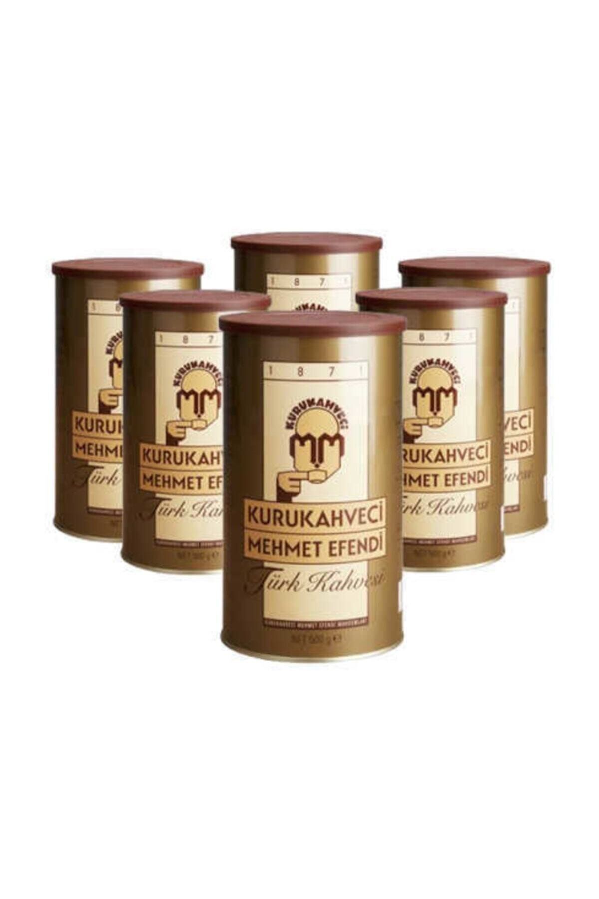 Kurukahveci Mehmet Efendi Türk Kahvesi 500 Gr X 6 Adet