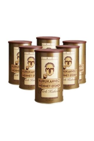 Kurukahveci Mehmet Efendi Türk Kahvesi 500 Gr X 6 Adet