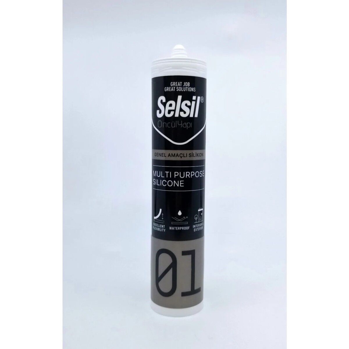 Selsil Şeffaf Silikon