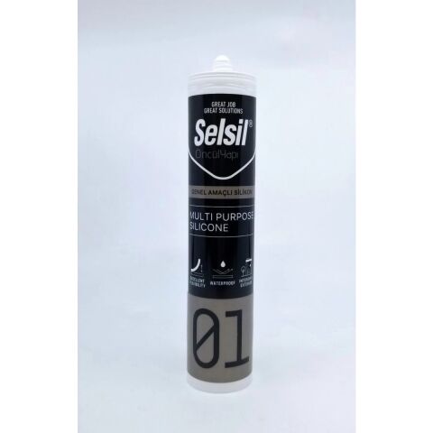 Selsil Şeffaf Silikon