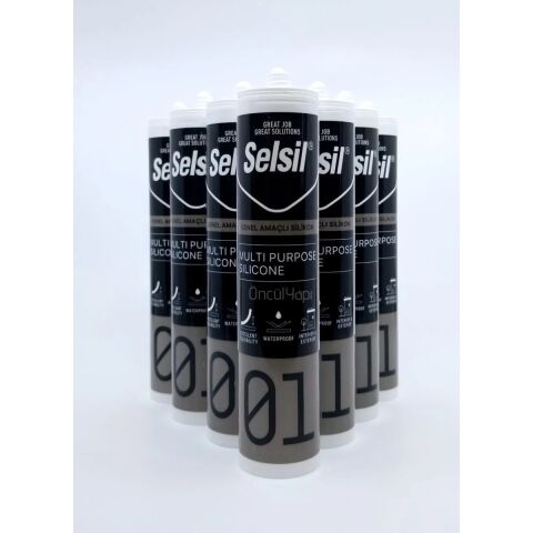 Selsil Şeffaf Silikon