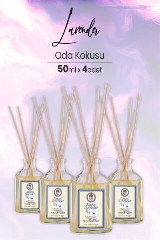Eyüp Sabri Tuncer Lavender Çubuklu Oda Kokusu 50 ml x 4 Adet