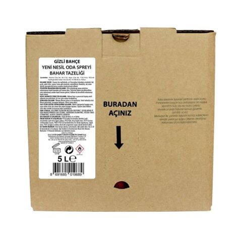 Eyüp Sabri Tuncer Yeni Nesil Oda Spreyi Bahar Tazeliği 5 lt