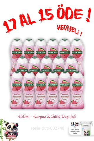 17 Al 15 Öde 450 Ml Duş Jeli Smoothies Karpuz Ve Sütlü