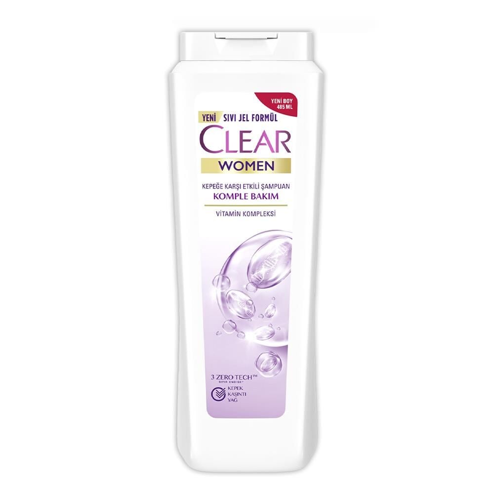 Clear Women Komple Bakım Şampuan 485 ml