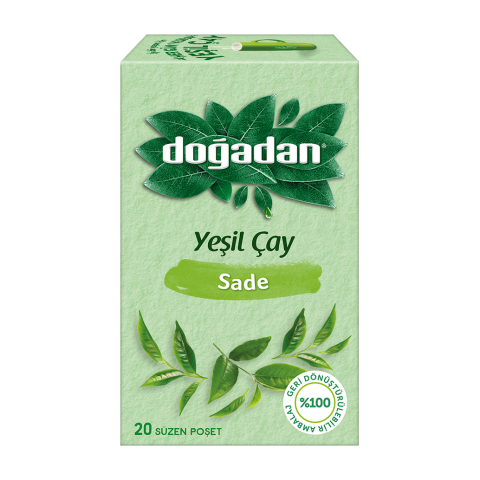 Doğadan Yeşil Çay Sade 20'li