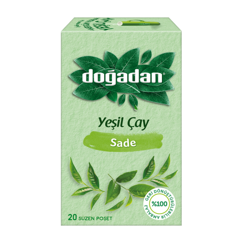 Doğadan Yeşil Çay Sade 20'li