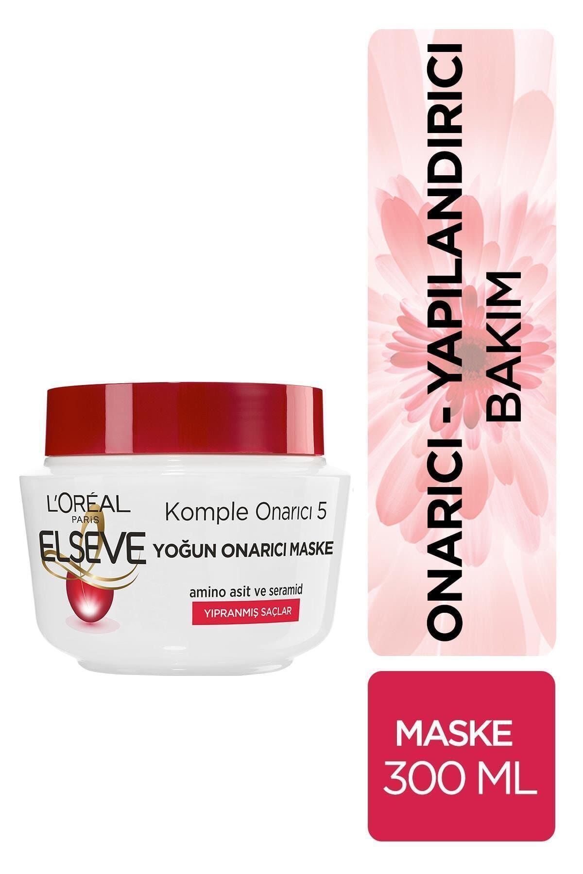 Elseve Komple Onarıcı & Yapılandırıcı Saç Maskesi 300 ml 3600522247371
