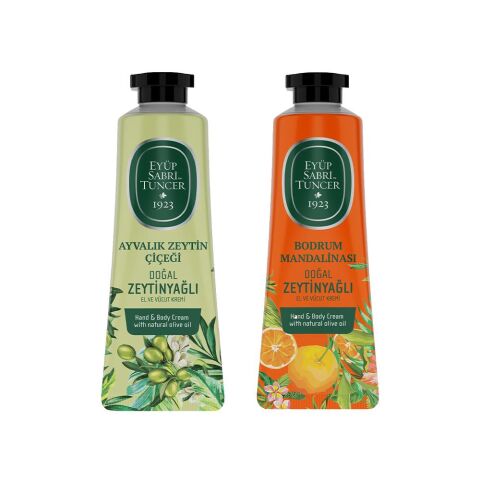 Eyüp Sabri Tuncer El ve Vücut Kremi Ayvalık Zeytin Çiçeği ve Bodrum Mandalinası 50 ml