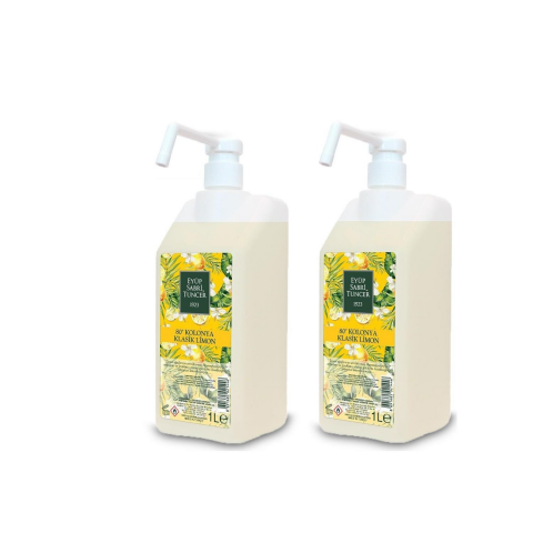 Eyüp Sabri Tuncer Klasik Limon Kolonyası Sprey Başlıklı 1 lt x 2