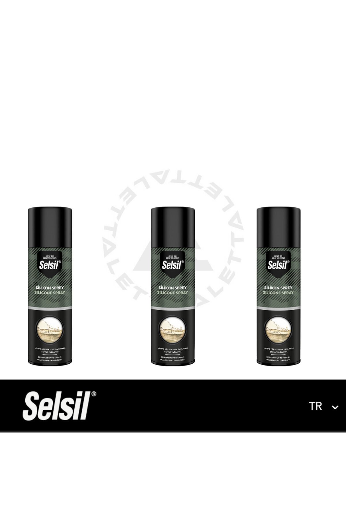 Selsil Silikon Sprey 500 ML (3 ADET)