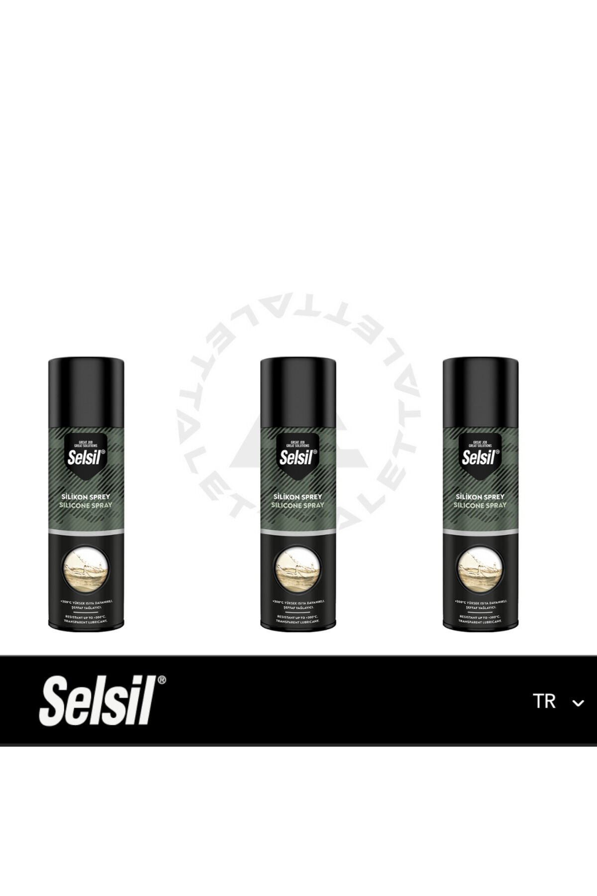 Selsil Silikon Sprey 500 ML (3 ADET)