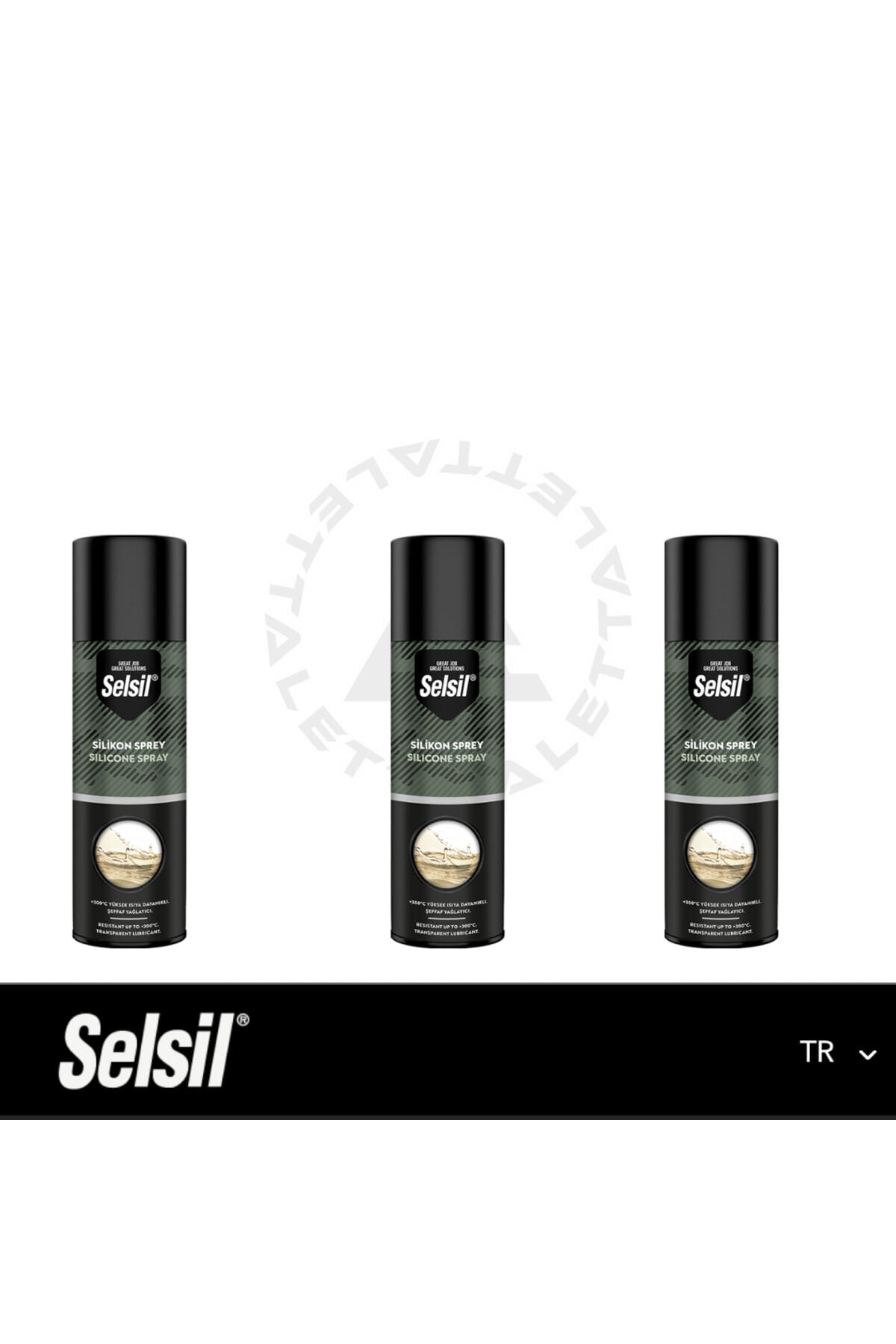 Selsil Silikon Sprey 500 ML (3 ADET)
