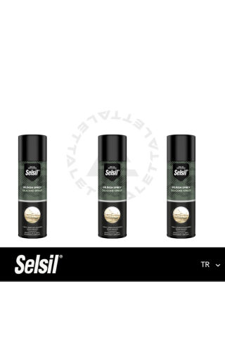 Selsil Silikon Sprey 500 ML (3 ADET)