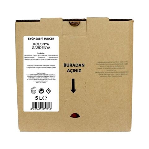 Eyüp Sabri Tuncer Gardenya Kolonyası 5 lt