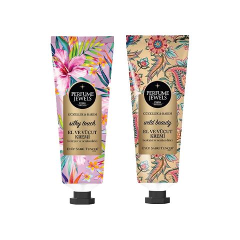 Eyüp Sabri Tuncer Pj El Ve Vücut Kremi Silky Touch ve Wild Beauty Tüp 50 Ml