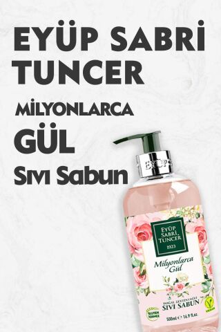 Eyüp Sabri Tuncer Milyonlarca Gül Sıvı Sabun 500 ml