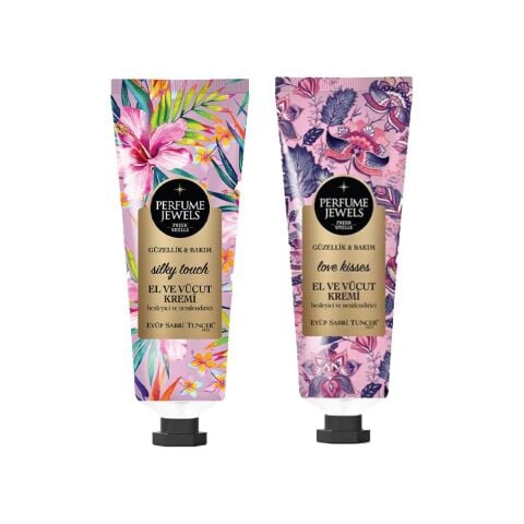 Eyüp Sabri Tuncer Pj El Ve Vücut Kremi Silky Touch ve Love Kisses Tüp 50 Ml