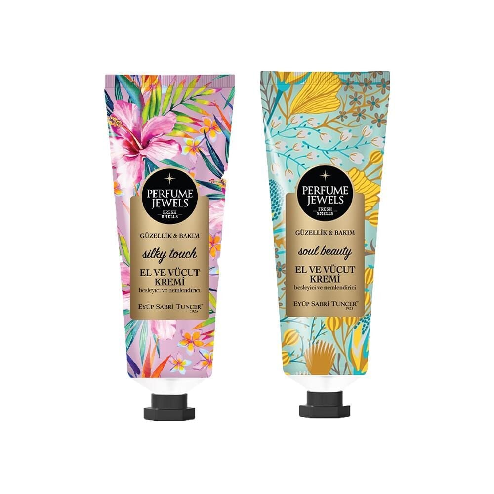 Eyüp Sabri Tuncer Pj El Ve Vücut Kremi Silky Touch ve Soul Beauty Tüp 50 Ml