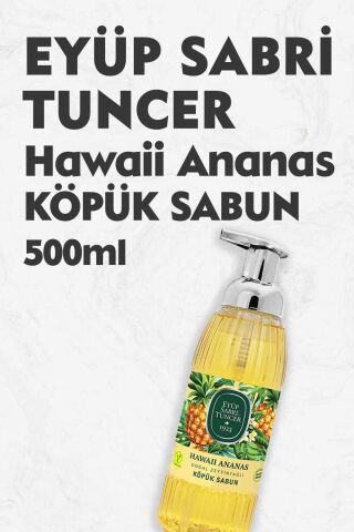 Eyüp Sabri Tuncer Zeytinyağlı Hawaii Ananas Doğal Zeytinyağlı Köpük Sabun 500 ml