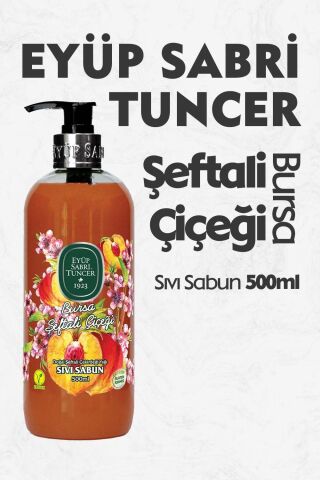 Eyüp Sabri Tuncer Bursa Şeftali Çiçeği Sıvı Sabun 500 ml