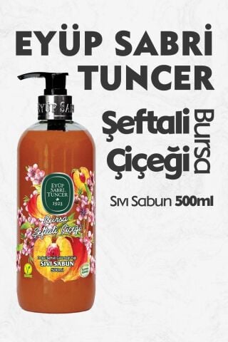 Eyüp Sabri Tuncer Bursa Şeftali Çiçeği Sıvı Sabun 500 ml