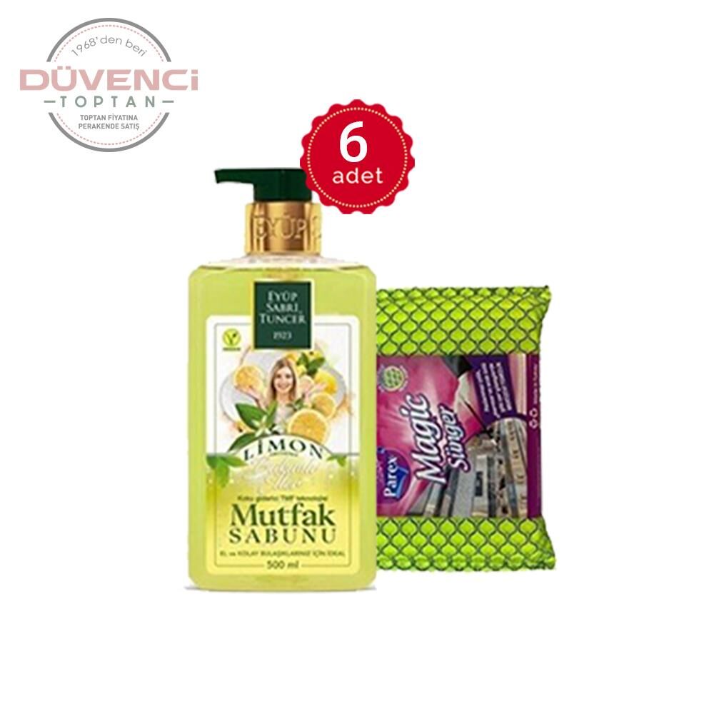 Eyüp Sabri Tuncer Limon Aromalı Mutfak Sabunu 500 ml x 6