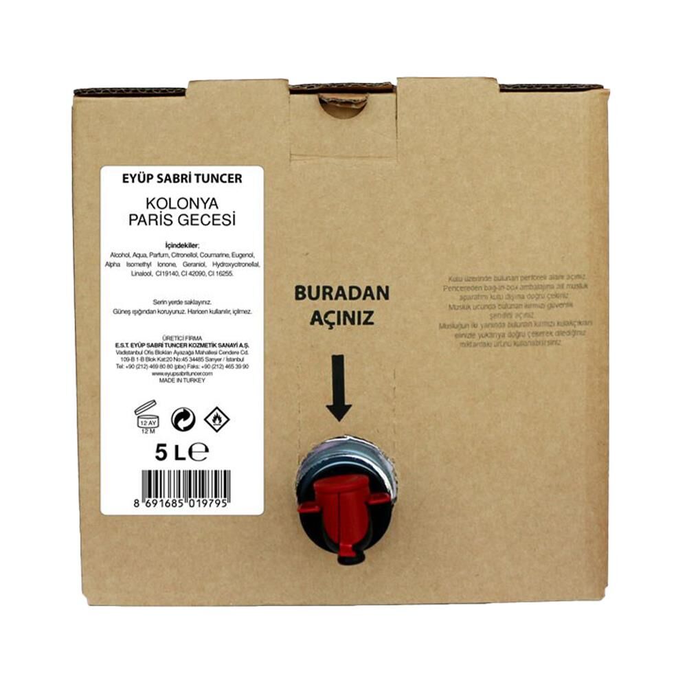 Eyüp Sabri Tuncer Paris Gecesi Kolonyası 5 lt