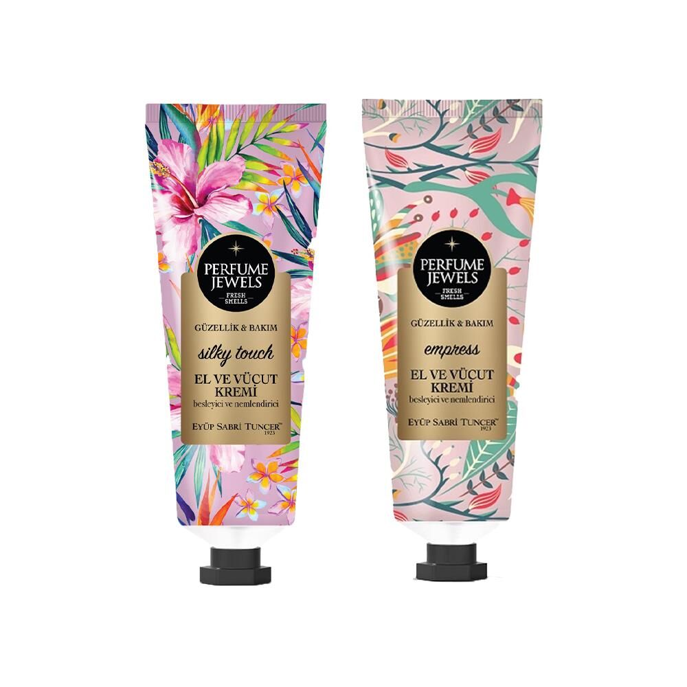 Eyüp Sabri Tuncer Pj El Ve Vücut Kremi Silky Touch ve Empress Tüp 50 Ml