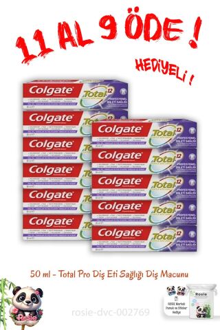 11 Al 9 Öde Total Pro Diş Eti Sağlığı Diş Macunu 50 ml