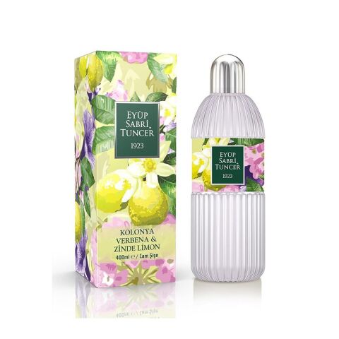 Eyüp Sabri Tuncer Verbena & Zinde Limon Kolonyası Cam Şişe 400 ML