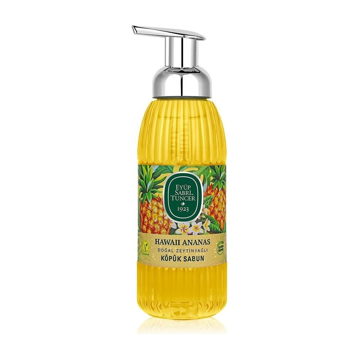 Eyüp Sabri Tuncer Hawaii Ananas Doğal Zeytinyağlı Köpük Sabun 500 Ml