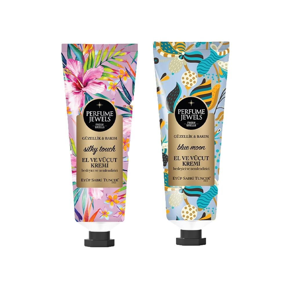Eyüp Sabri Tuncer Pj El Ve Vücut Kremi Silky Touch ve Blue Moon Tüp 50 Ml
