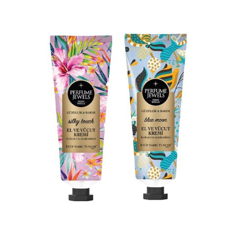 Eyüp Sabri Tuncer Pj El Ve Vücut Kremi Silky Touch ve Blue Moon Tüp 50 Ml