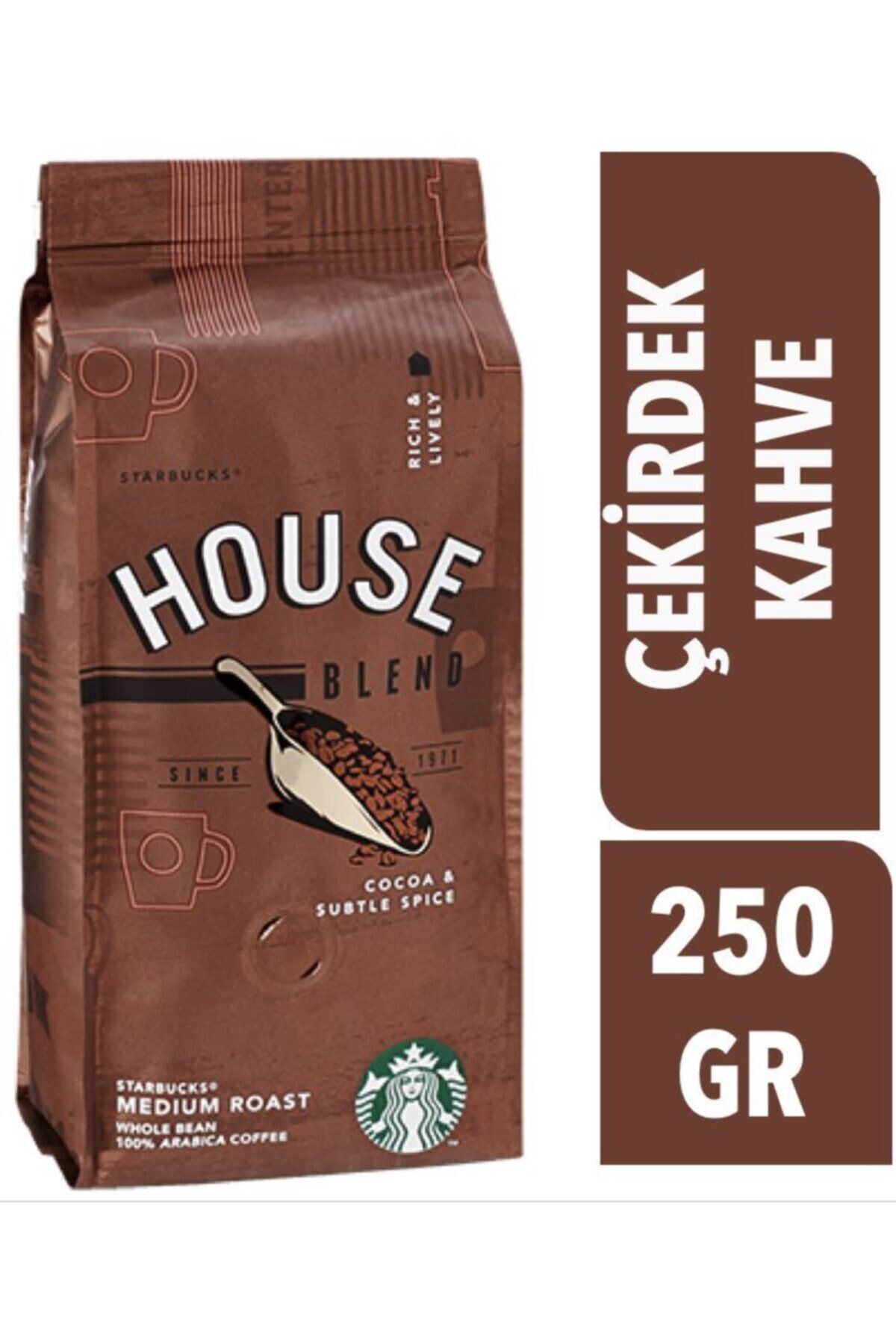 Starbucks House Blend Çekirdek Kahve 250 G