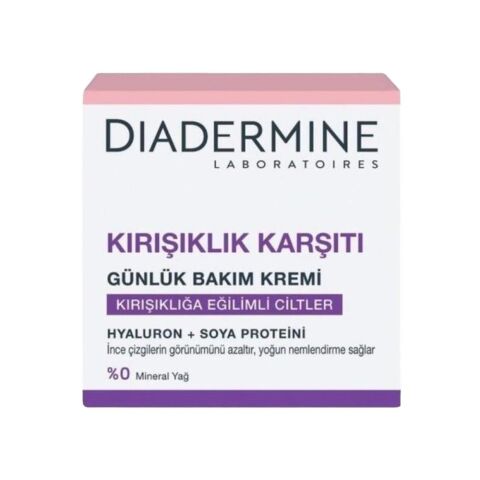 Diadermine Kırışıklık Karşıtı Günlük Bakım Kremi (Tüm Cilt Tipleri) 50 ml